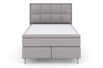 Select No 4 Komplett Sängpaket 140x200 Fast - Ljusgrå/Metall - Möbler - Säng - Kontinentalsäng