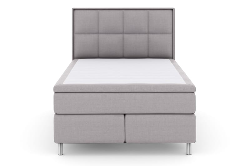 Select No 4 Komplett Sängpaket 140x200 Fast - Ljusgrå/Metall - Möbler - Säng - Kontinentalsäng