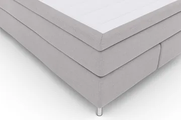 Select No 4 Komplett Sängpaket 140x200 Fast - Ljusgrå/Metall - Möbler - Säng - Kontinentalsäng