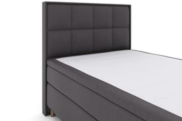 Select No 4 Komplett Sängpaket 140x200 Fast - Mörkgrå/Koppar - Möbler - Säng - Kontinentalsäng