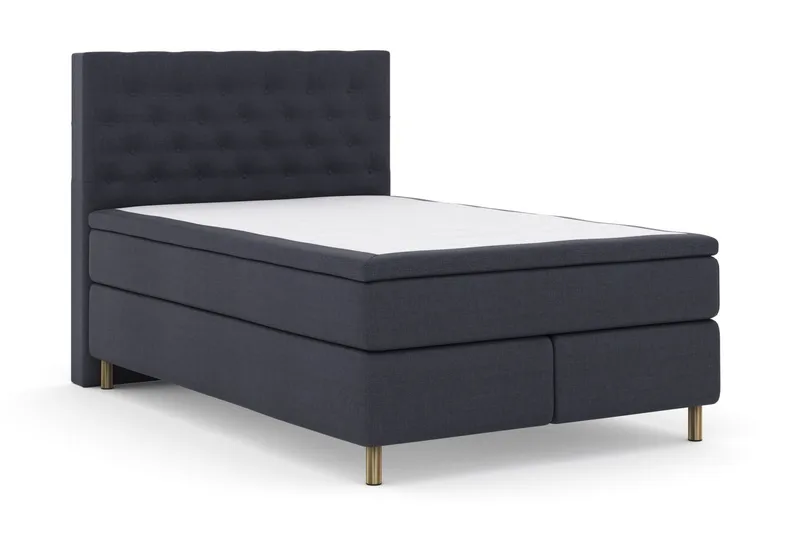 Select No 4 Komplett Sängpaket 140x200 Fast/Medium - Blå/Metall - Möbler - Säng - Kontinentalsäng