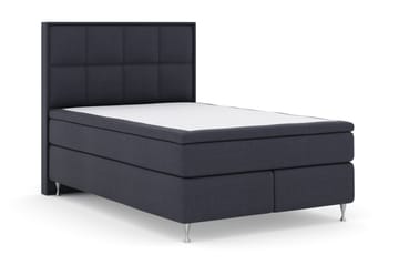 Select No 4 Komplett Sängpaket 140x200 Fast/Medium - Blå/Silver - Möbler - Säng - Kontinentalsäng