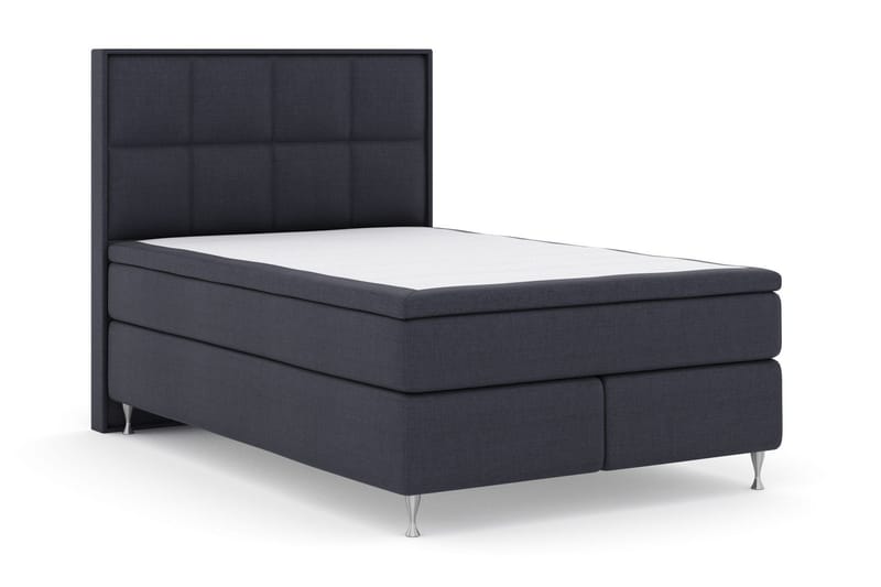 Select No 4 Komplett Sängpaket 140x200 Fast/Medium - Blå/Silver - Möbler - Säng - Kontinentalsäng