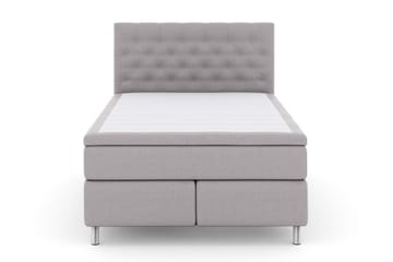 Select No 4 Komplett Sängpaket 140x200 Fast/Medium - Ljusgrå/Metall - Möbler - Säng - Kontinentalsäng