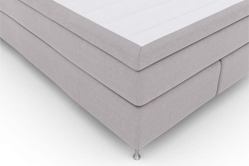 Select No 4 Komplett Sängpaket 140x200 Fast/Medium - Ljusgrå/Silver - Möbler - Säng - Kontinentalsäng