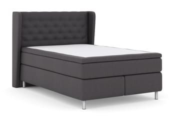 Select No 4 Komplett Sängpaket 140x200 Fast/Medium - Mörkgrå/Metall - Möbler - Säng - Kontinentalsäng