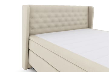 Select No 4 Komplett Sängpaket 160x200 Fast - Beige/Silver - Möbler - Säng - Kontinentalsäng