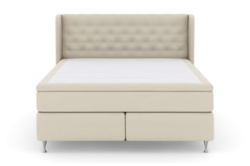 Select No 4 Komplett Sängpaket 160x200 Fast - Beige/Silver - Möbler - Säng - Kontinentalsäng