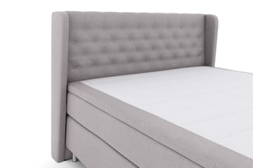 Select No 4 Komplett Sängpaket 160x200 Fast/Medium - Ljusgrå/Metall - Möbler - Säng - Kontinentalsäng
