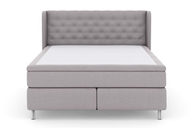 Select No 4 Komplett Sängpaket 160x200 Fast/Medium - Ljusgrå/Metall - Möbler - Säng - Kontinentalsäng