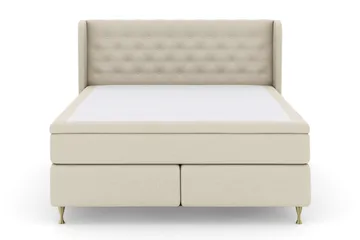 Select No 4 Komplett Sängpaket 180x200 Fast - Beige/Guld - Möbler - Säng - Kontinentalsäng