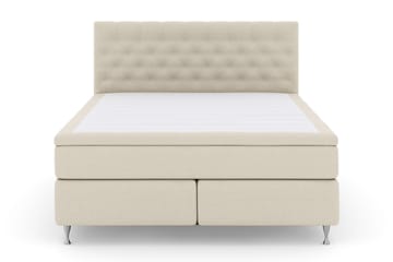 Select No 4 Komplett Sängpaket 180x200 Fast - Beige/Silver - Möbler - Säng - Kontinentalsäng