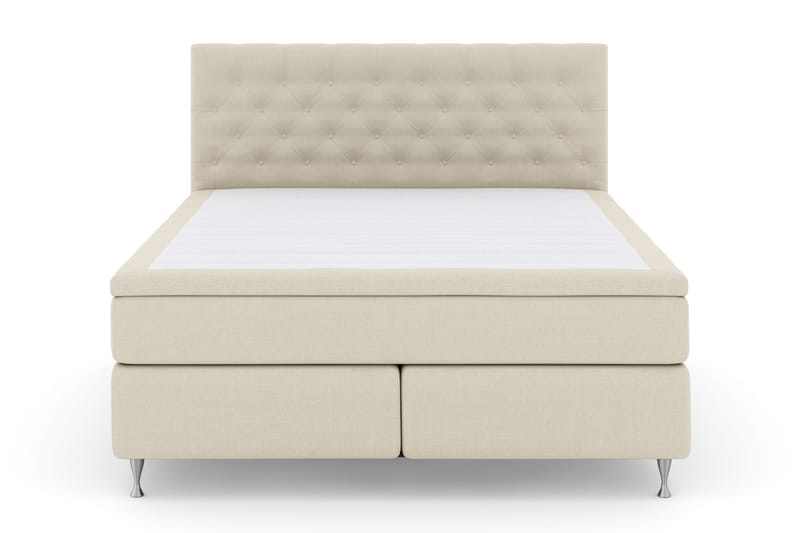 Select No 4 Komplett Sängpaket 180x200 Fast - Beige/Silver - Möbler - Säng - Kontinentalsäng