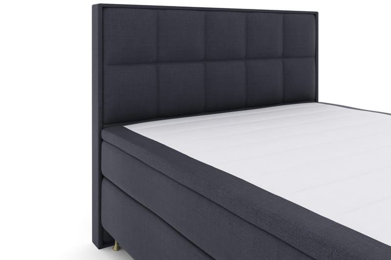 Select No 4 Komplett Sängpaket 180x200 Fast - Blå/Guld - Möbler - Säng - Kontinentalsäng