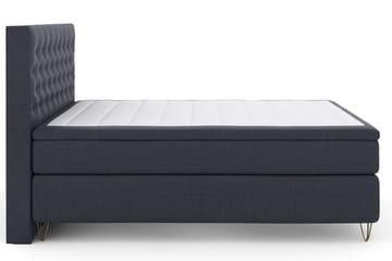 Select No 4 Komplett Sängpaket 180x200 Fast - Blå/Metall V-form - Möbler - Säng - Kontinentalsäng