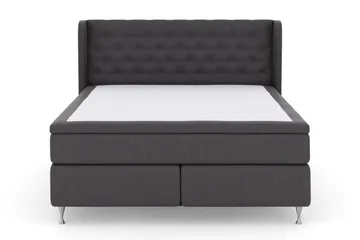 Select Sänggavel med Sidor 180 cm - Mörkgrå