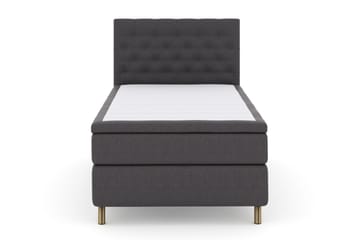 Select No 4 Kontinentalsäng 120x200 Fast - Mörkgrå/Koppar - Möbler - Säng - Enkelsäng