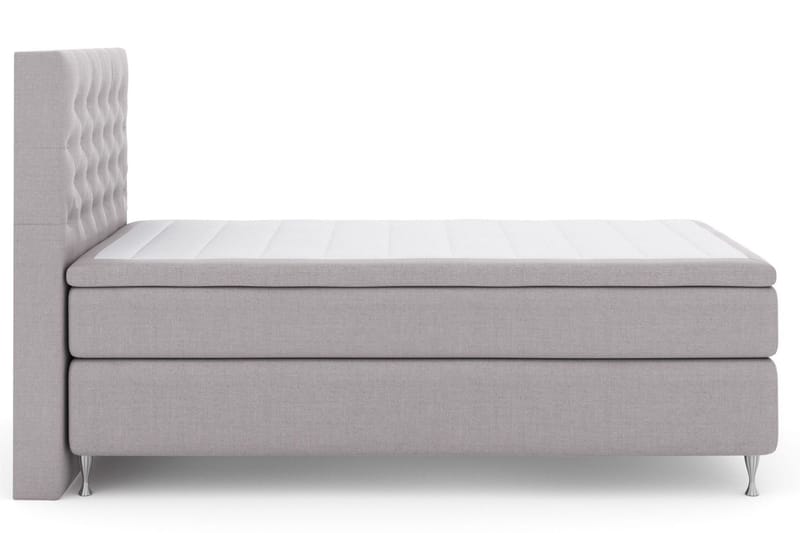 Select No 4 Kontinentalsäng 120x200 Medium - Ljusgrå/Silver - Möbler - Säng - Enkelsäng