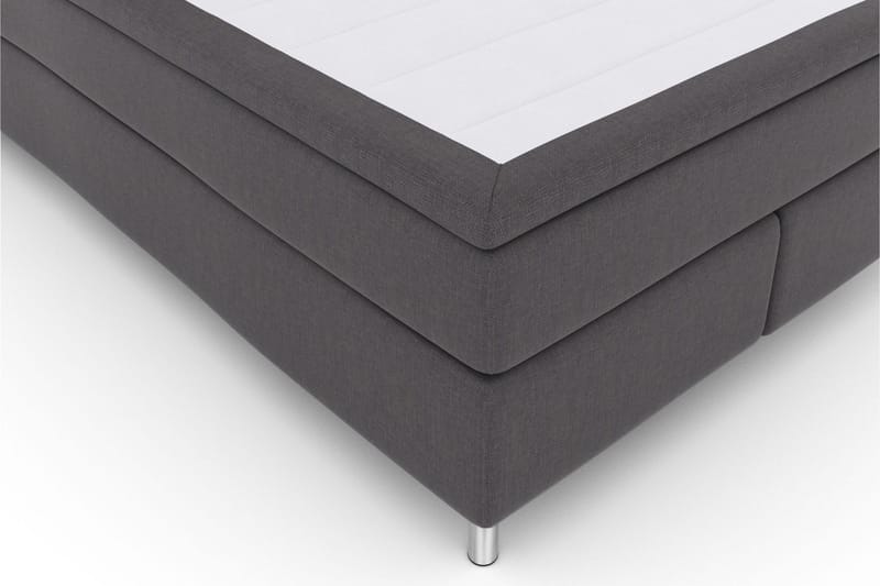 Select No 4 Kontinentalsäng 140x200 Fast - Mörkgrå/Metall - Möbler - Säng - Kontinentalsäng