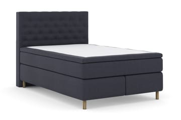 Select No 4 Kontinentalsäng 140x200 Fast/Medium - Blå/Metall - Möbler - Säng - Kontinentalsäng