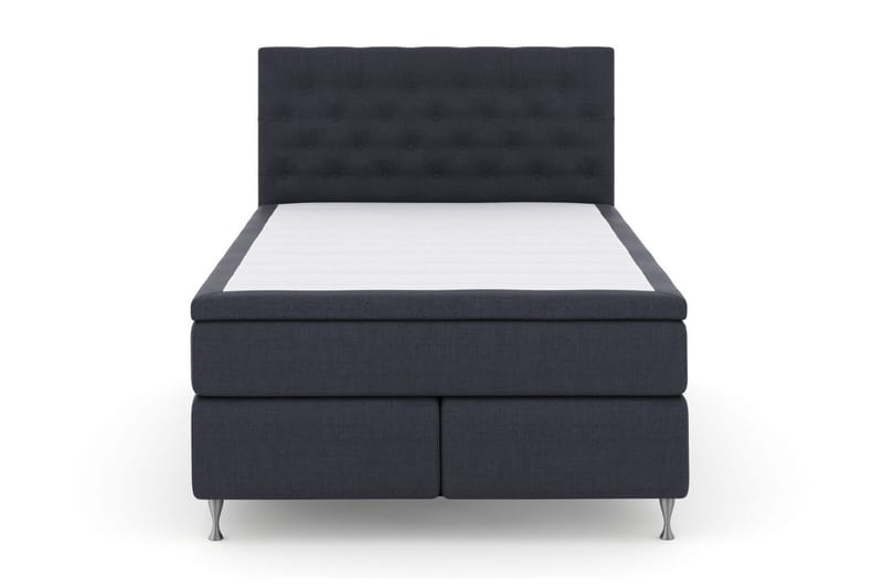 Select No 4 Kontinentalsäng 140x200 Fast/Medium - Blå/Silver - Möbler - Säng - Kontinentalsäng