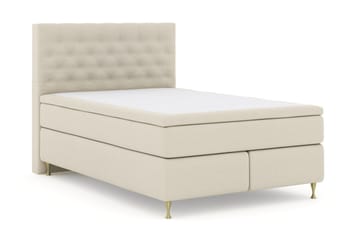 Select No 4 Kontinentalsäng 160x200 Fast - Beige/Guld - Möbler - Säng - Kontinentalsäng