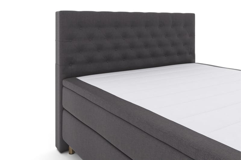 Select No 4 Kontinentalsäng 160x200 Medium - Mörkgrå/Koppar - Möbler - Säng - Kontinentalsäng