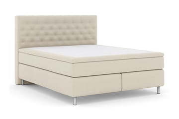 Select No 4 Kontinentalsäng 180x200 Fast/Medium - Beige/Metall - Möbler - Säng - Kontinentalsäng