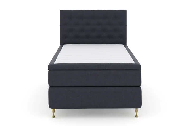 Select No 5 Komplett Sängpaket 120x200 Fast Latex - Blå/Guld - Möbler - Säng - Enkelsäng