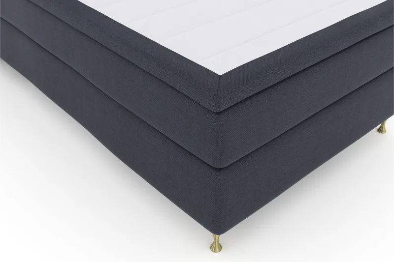 Select No 5 Komplett Sängpaket 120x200 Fast Latex - Blå/Guld - Möbler - Säng - Enkelsäng