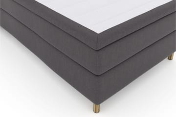 Select No 5 Komplett Sängpaket 120x200 Fast Watergel - Mörkgrå/Koppar - Möbler - Säng - Enkelsäng