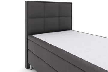 Select No 5 Komplett Sängpaket 120x200 Medium Latex - Mörkgrå/Metall - Möbler - Säng - Enkelsäng