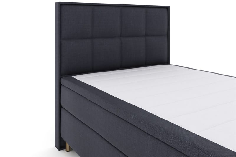 Select No 5 Komplett Sängpaket 140x200 Fast/Medium Latex - Blå/Metall - Möbler - Säng - Kontinentalsäng