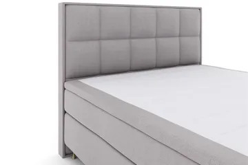 Select No 5 Komplett Sängpaket 160x200 Medium Watergel - Ljusgrå/Guld - Möbler - Säng - Kontinentalsäng