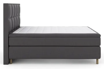 Select No 5 Komplett Sängpaket 210x210 Fast Watergel - Mörkgrå/Koppar - Möbler - Säng - Kontinentalsäng