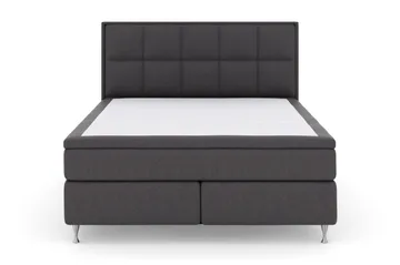 Select Rutig Sänggavel 210 cm - Mörkgrå