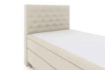 Select No 5 Kontinentalsäng 120x200 Fast Latex - Beige/Silver - Möbler - Säng - Enkelsäng
