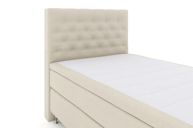 Select No 5 Kontinentalsäng 120x200 Fast Latex - Beige/Silver - Möbler - Säng - Enkelsäng