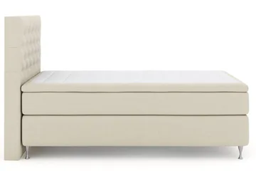 Select No 5 Kontinentalsäng 120x200 Fast Latex - Beige/Silver - Möbler - Säng - Enkelsäng