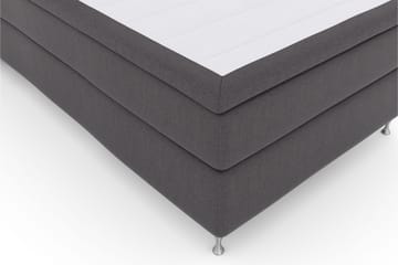 Select No 5 Kontinentalsäng 120x200 Medium Watergel - Mörkgrå/Silver - Möbler - Säng - Enkelsäng