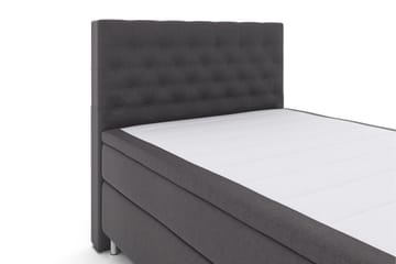 Select No 5 Kontinentalsäng 140x200 Medium Latex - Mörkgrå/Metall - Möbler - Säng - Kontinentalsäng