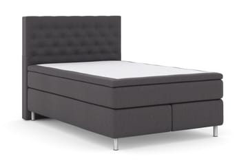 Select No 5 Kontinentalsäng 140x200 Medium Latex - Mörkgrå/Metall - Möbler - Säng - Kontinentalsäng