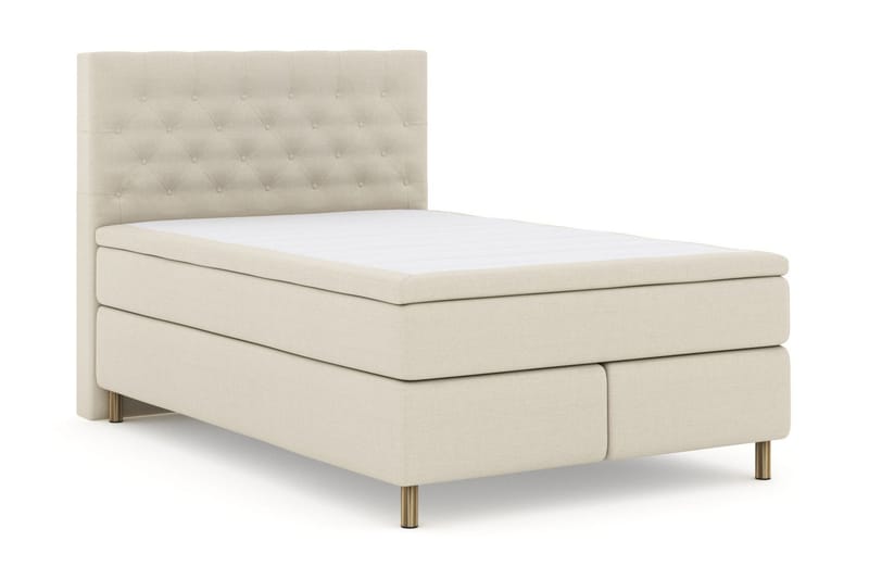Select No 5 Kontinentalsäng 160x200 Fast/Medium Watergel - Beige/Koppar - Möbler - Säng - Kontinentalsäng
