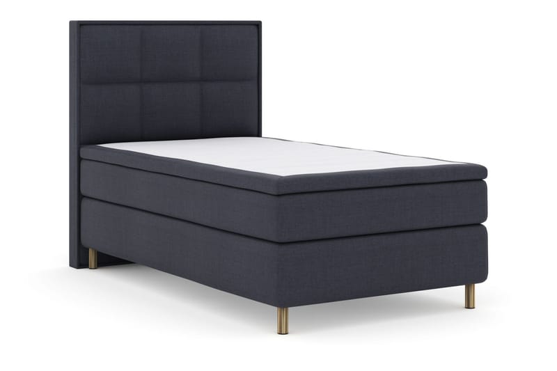 Select No 6 Komplett Sängpaket 120x200 Fast Memory/Pocket - Blå/Koppar - Möbler - Säng - Enkelsäng