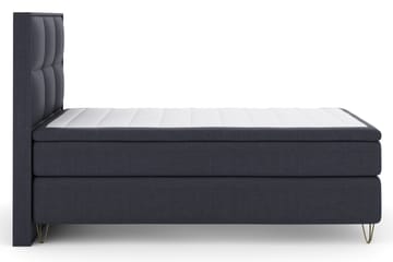 Select No 6 Komplett Sängpaket 120x200 Medium Memory/Pocket - Blå/Metall V-form - Möbler - Säng - Enkelsäng