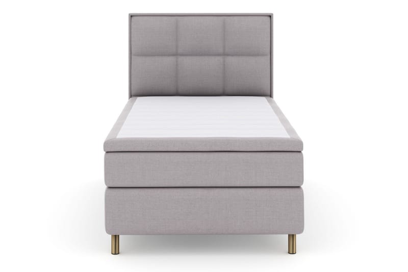 Select No 6 Komplett Sängpaket 120x200 Medium Watergel - Ljusgrå/Koppar - Möbler - Säng - Enkelsäng