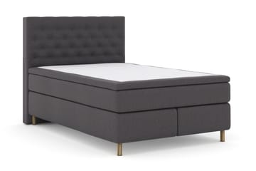 Select No 6 Komplett Sängpaket 140x200 Fast/Medium Watergel - Mörkgrå/Koppar - Möbler - Säng - Kontinentalsäng