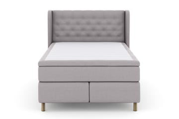 Select No 6 Komplett Sängpaket 140x200 F/M Latex/Memory - Ljusgrå/Koppar - Möbler - Säng - Kontinentalsäng