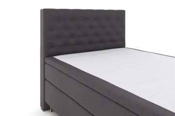 Select No 6 Komplett Sängpaket 140x200 F/M Latex/Memory - Mörkgrå/Guld - Möbler - Säng - Kontinentalsäng