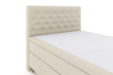 Select No 6 Komplett Sängpaket 140x200 F/M Memory/Pocket - Beige/Guld - Möbler - Säng - Kontinentalsäng